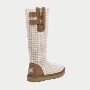 NWOB - Ugg Classic Solene Tall Knit Boots Size 8